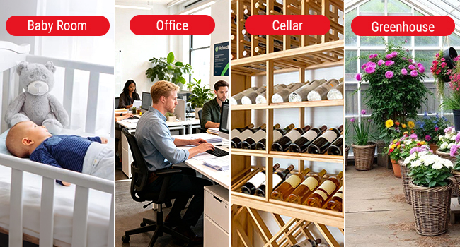 temperature and humidity monitor