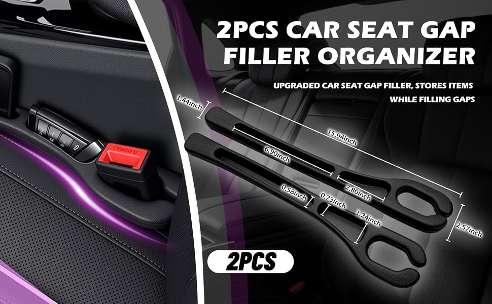 Car Seat Gap Filler Organizer