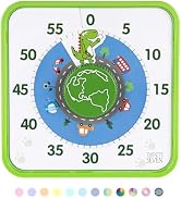 TWENTY5 SEVEN Countdown Timer 7.5 inch, 60 Minute 1 Hour Visual Timer for Classroom Teaching Tool...