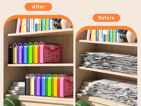 Plastic Expanding File Folder