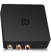 BluDento B1 aptX HD Bluetooth 5.1 Audio Receiver, Onboard Burr Brown DAC for Analog L/R RCA Outpu...