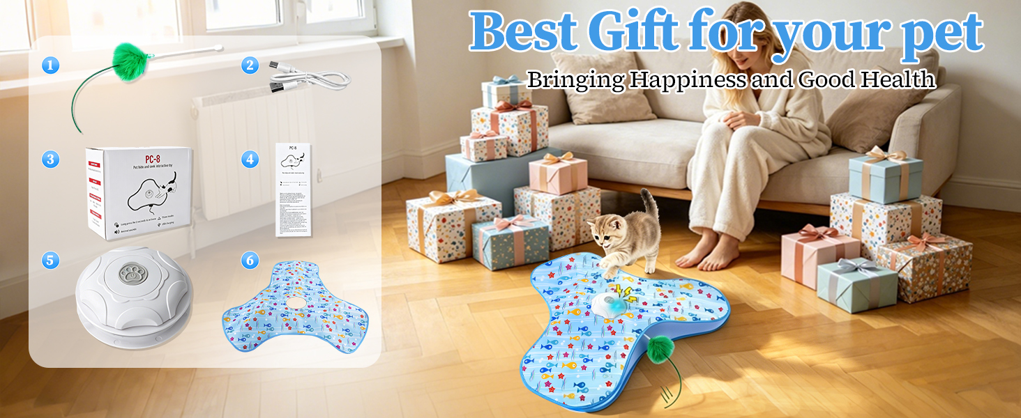 rechargeable cat toy