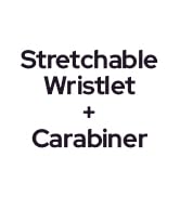 Stretchable Wristlet and Carabiner