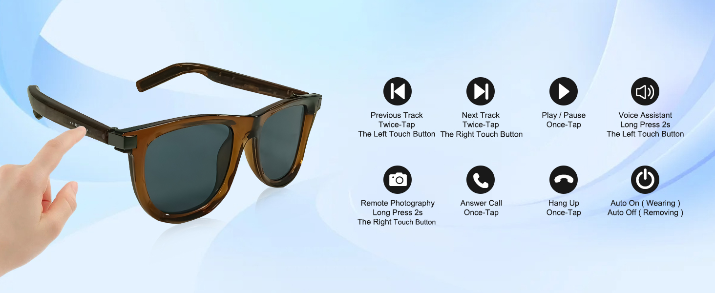 bluetooth sunglasses for men