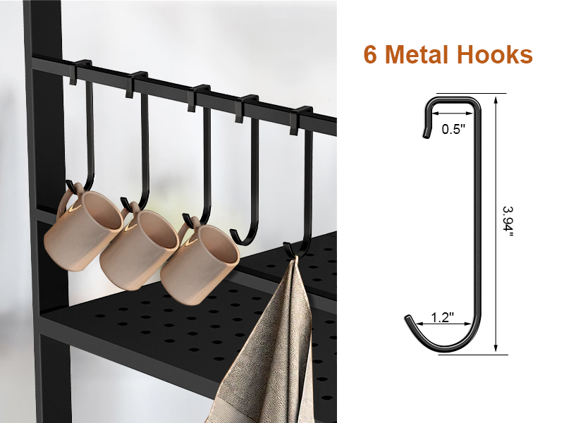 3 shelf storage rack