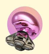 Skull Shaver Butterfly Kiss Pro (Purple): Best Electric Shaver for Bikini, Leg, Body Shaving
