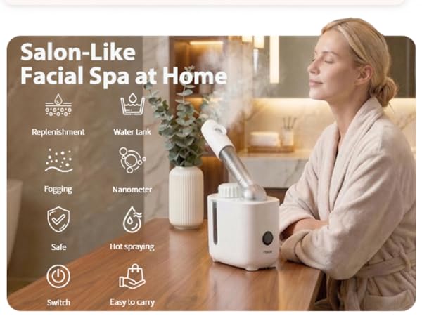 ozone steamer facial machine facial steamer