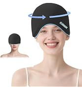Chilmax Migraine Relief Cap, Soothing Headache Hat Ice Pack Mask