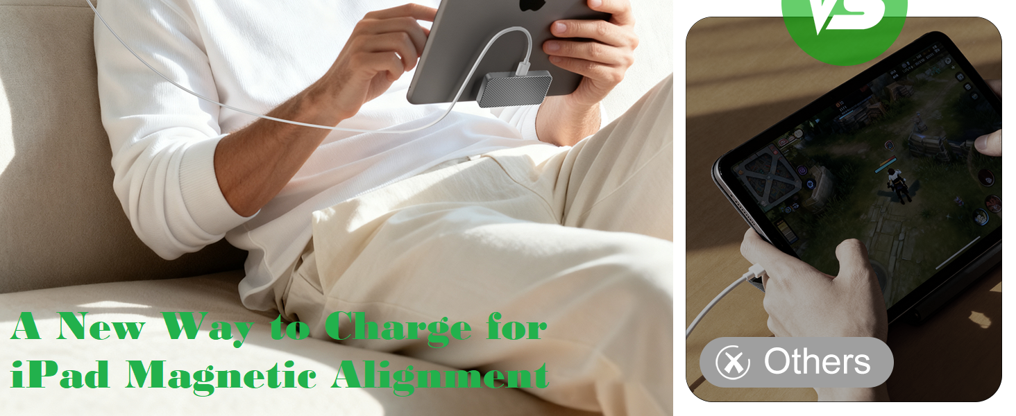 Magnetic Wireless Charger for iPad Pro