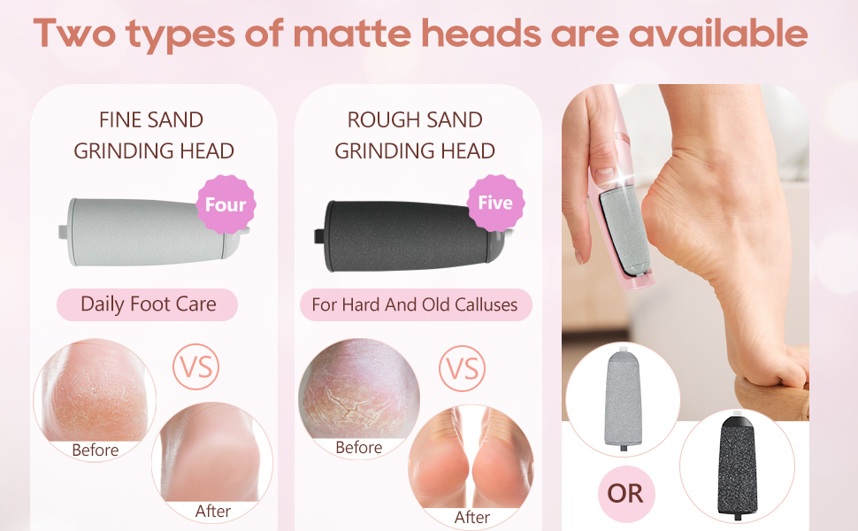 Replacement Heads for Flawless Pedi