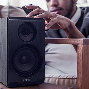 Active Bluetooth Computer Speakers - 2.0 Bookshelf Speaker - Powered Studio Monitor