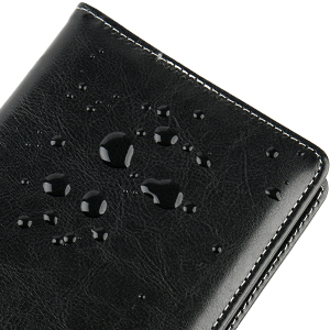 napa leather business card book