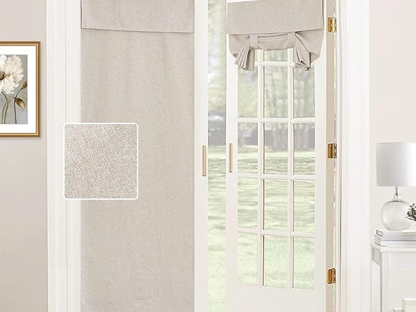 door window curtains