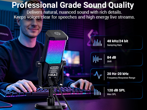 Professional Grade Sound Quality