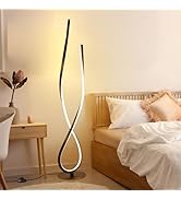 NUÜR Spiral Floor Lamp, 59
