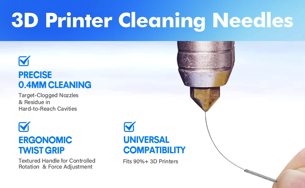 Nozzle Cleaner 3D Printer