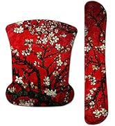 ArtSo Keyboard Wrist Rest and Mouse Pad with Wrist Support, Ergonomic Mouse Pad, Durable & Comfor...