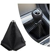 Dustproof Car Shift Knob Cover, Protects Gear Shift Knob & Decorate Car Interior,Universal Gear S...