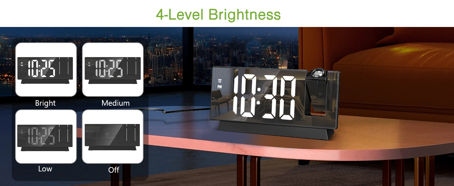 Projection Alarm Clock