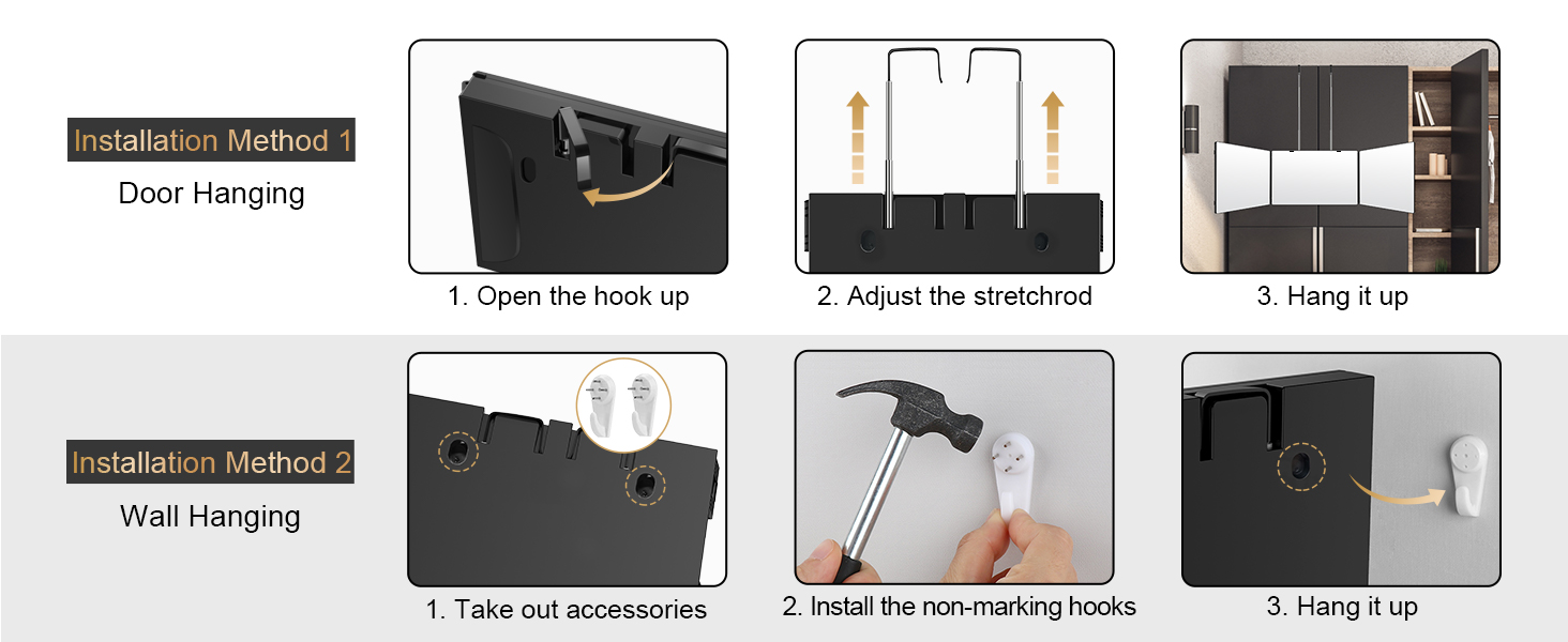 make up mirror wall mounted
