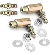 2 Sets Throttle Disconnect for Quick Release Ball Joint, 10-32 in Female Thread Steel Linkage Fit...
