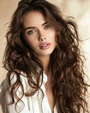 beach waver hair