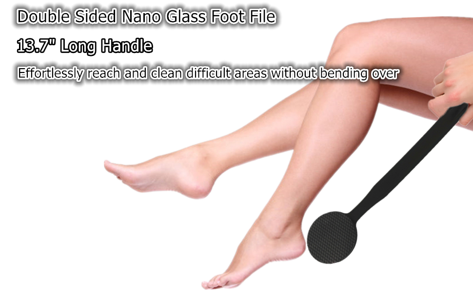 Double Sided Nano Glass Foot File