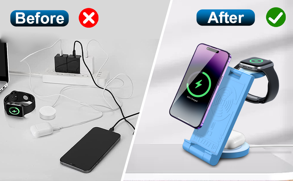 Say goodbye to the troubles of wired charging