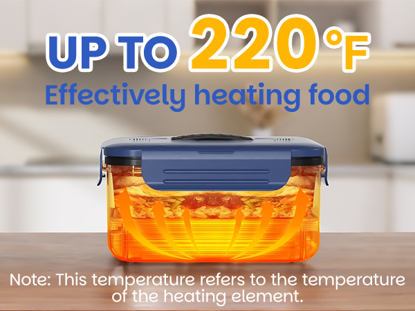 Electric lunch box for adults