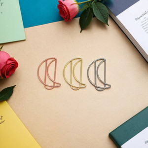 moon paper clips