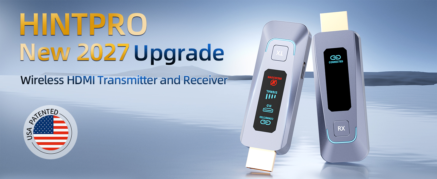 Wireless HDMI Transmitter and Receiver