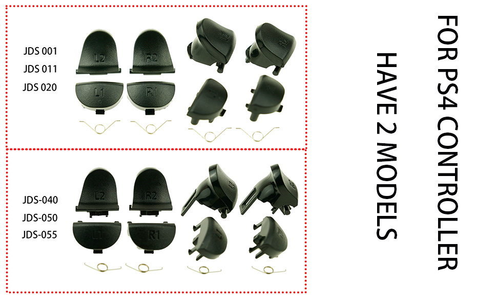 L2 R2 buttons for ps4 controller