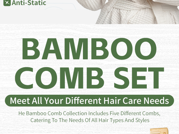 bamboo hair comb