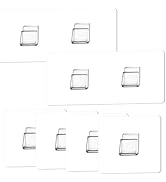 6 Pack Shower Caddy Adhesive Hooks Replacement Adhesive Hooks Sticker No Drilling Strong Sticker ...