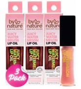 By Nature Juicy Watermelon Lip Oil – Hydrating Lip Treatment with Botanical Oils & Vitamin E – No...