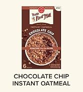Bob's Red Mill Instant Oatmeal Packets, Chocolate Chip (1 Box/6 Packets per Box), Non-GMO, Gluten...