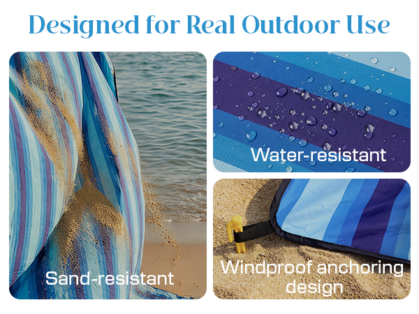 Sand-Free beach mat