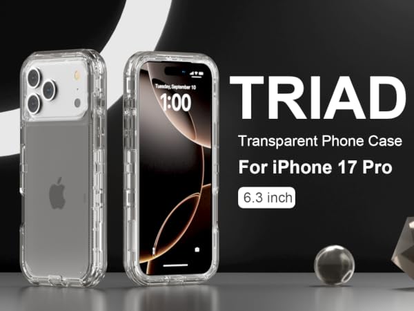 Compatible for iPhone 17 Pro Gray