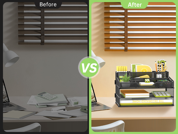 Compare before and after use to make your work environment cleaner!