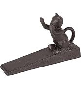 YukaBa Home Locomotion Stretching Cat Door Stopper, Black