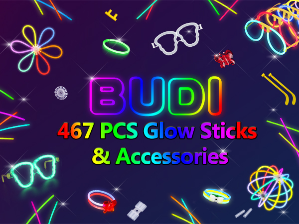 glow sticks party favors