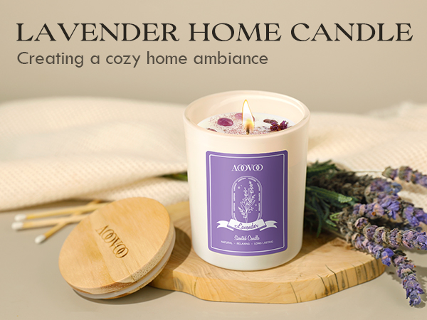 Lavender Scented Candles