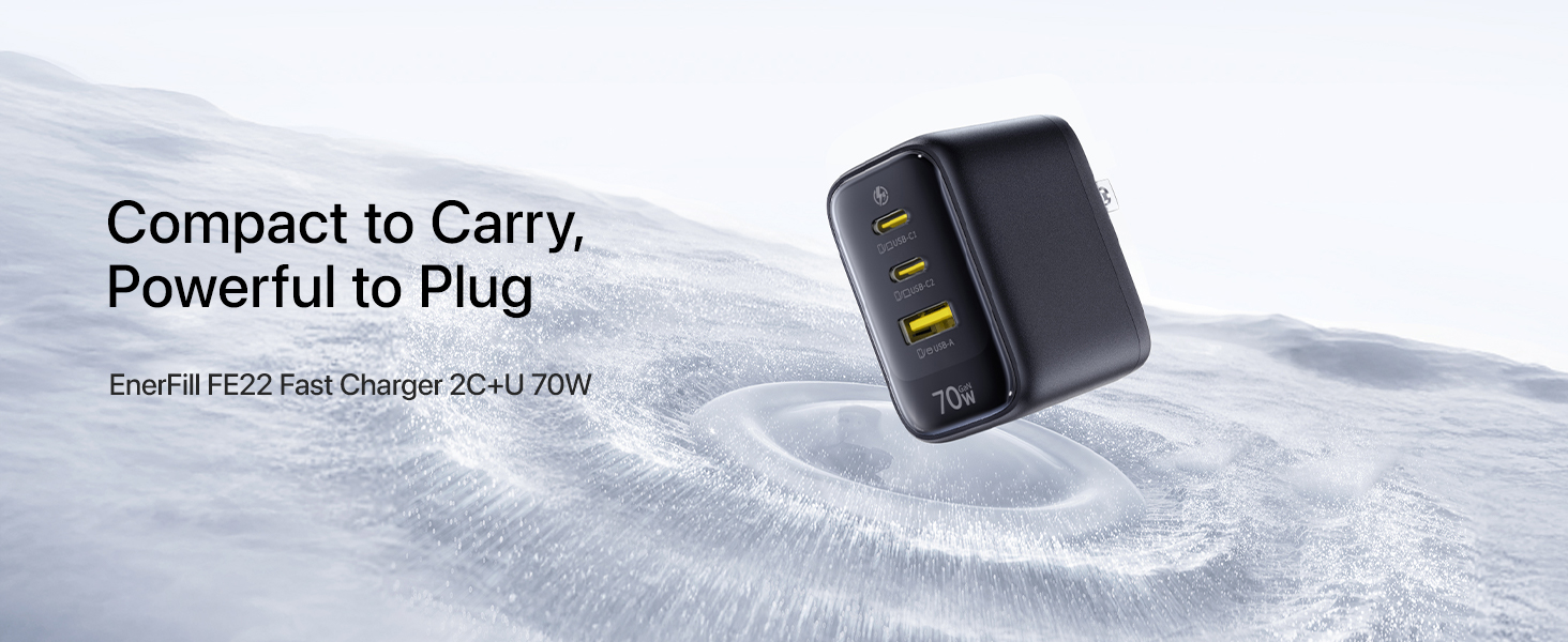 Enerfill 70W USB C Charger
