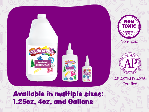Colorations Washable Liquid Glue