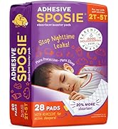 Sposie Diaper Booster Pads - Diaper Pads Inserts Overnight, Cloth Diaper Inserts and Overnight Di...