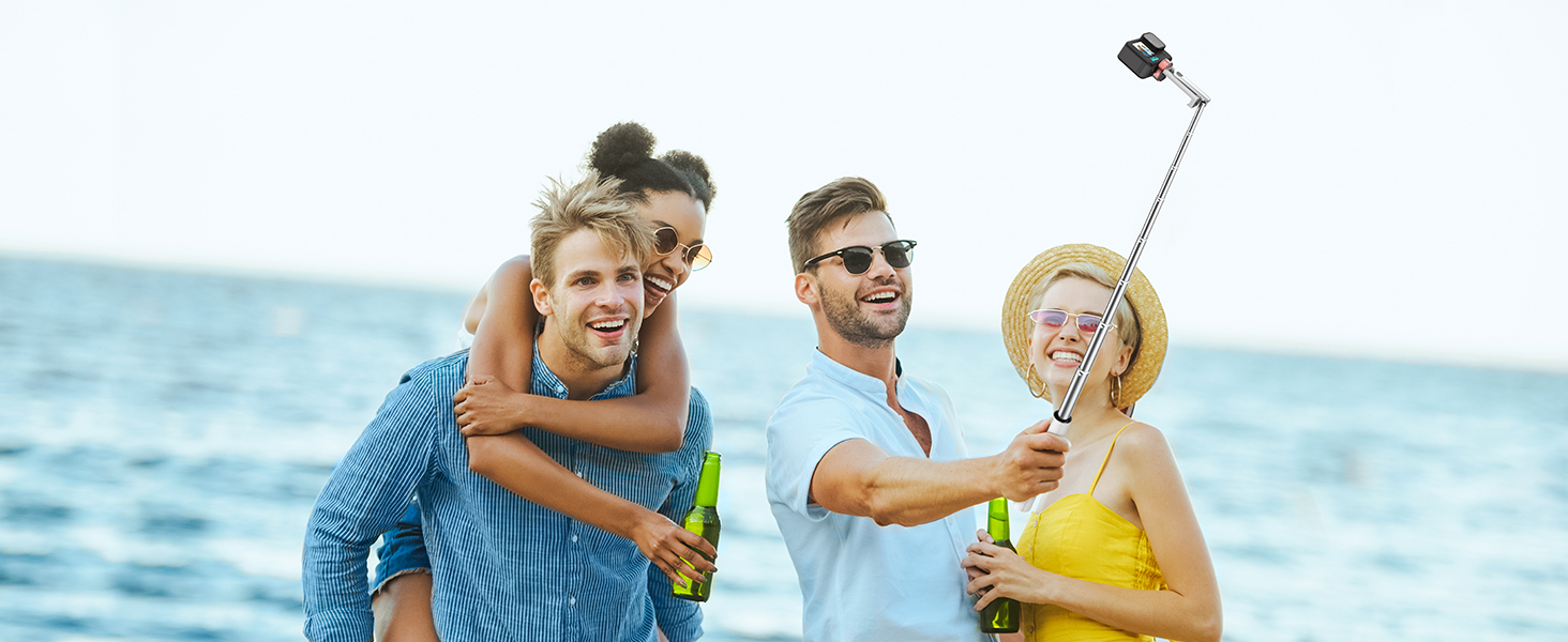 selfie stick for iphone with remote