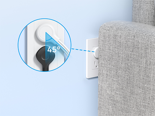 flat plug extension cord