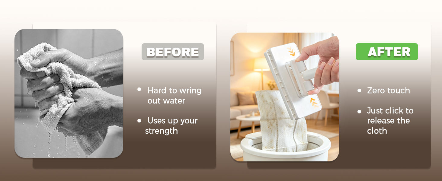 SNAP GRIP MINI MOP