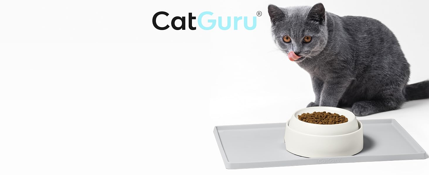 cat food mat feeding pet silicone waterproof placemat bowl water bowls for floors dog matt mats cats