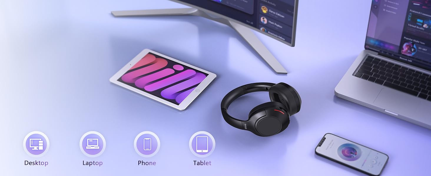 wireless over-ear headphones